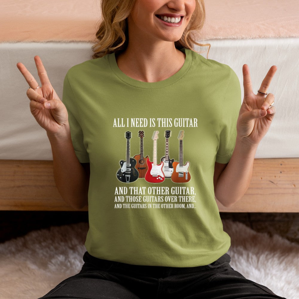 All I Need Is This Guitar T T-Shirt - Heart To Heart