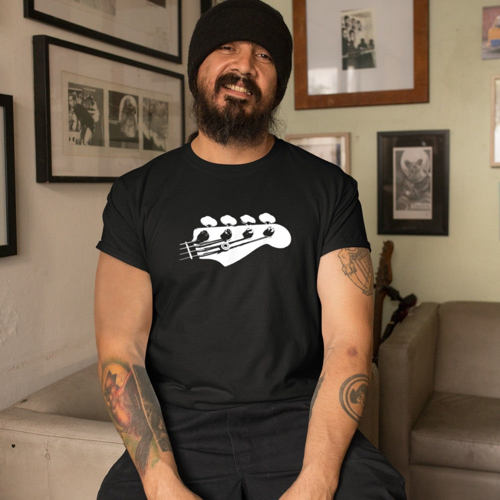 Bass Guitar Player Bassist Gift T T-Shirt - Heart To Heart