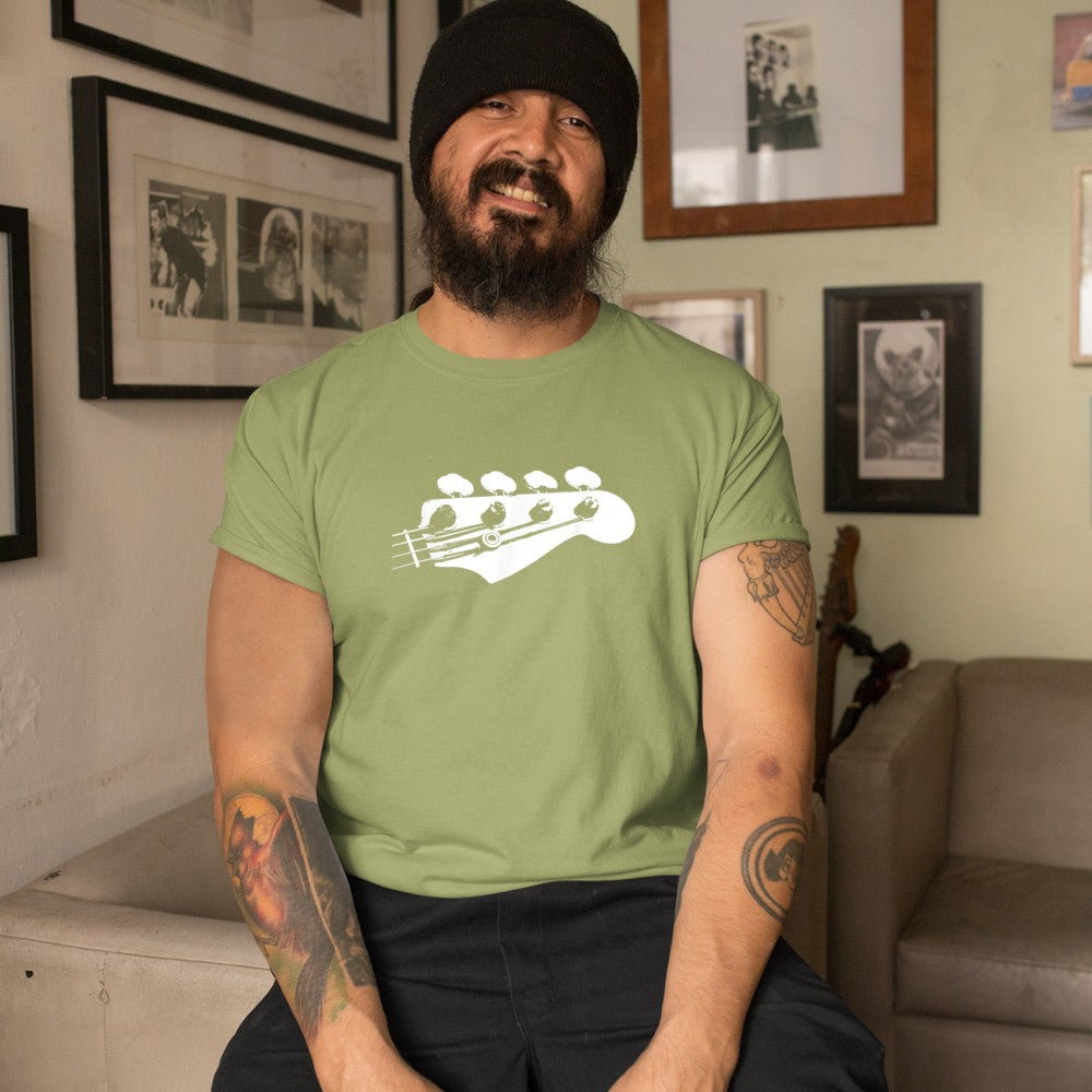 Bass Guitar Player Bassist Gift T T-Shirt - Heart To Heart
