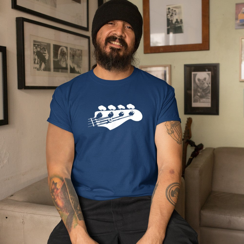 Bass Guitar Player Bassist Gift T T-Shirt - Heart To Heart