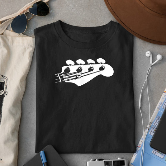 Bass Guitar Player Bassist Gift T T-Shirt - Heart To Heart